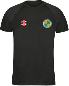 Selston CC GN Black Matrix SS Tee  Snr