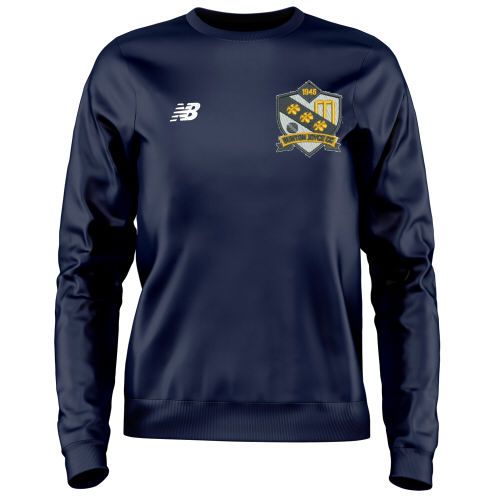 Burton Joyce CC New Balance Training Sweater Navy Jnr