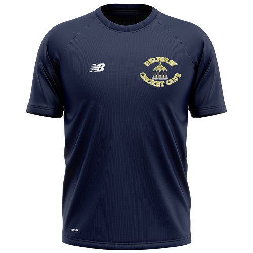 Helperby CC New Balance Training Shirt Navy  Jnr