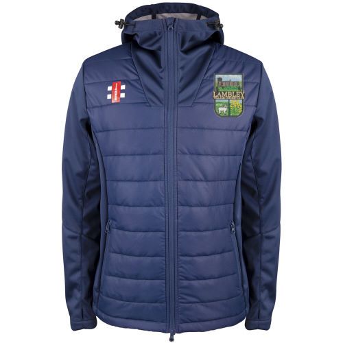 Lambley CC GN Pro Performance Jacket Navy   Snr