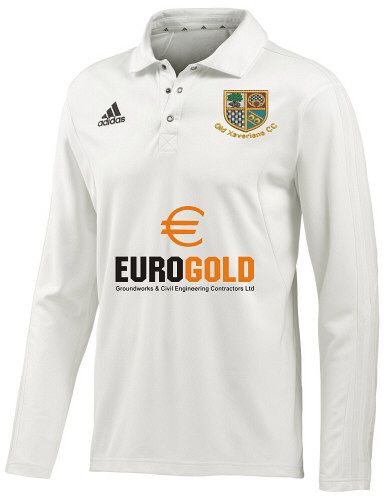 Old Xaverians Cricket Club adidas L/S Cricket Playing Shirt Snr