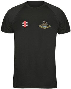 Thetford Town CC GN Black Matrix TShirt  Snr