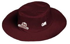 Ewhurst CC GM Maroon Panama Hat