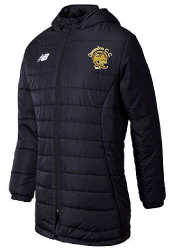 Quarndon Cricket Club New Balance Stadium Jacket Black  Jnr