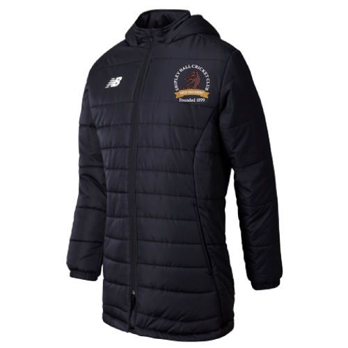 Shipley Hall Cricket Club New Balance Stadium Jacket Black  Snr