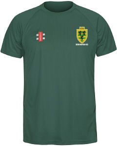 Eckington Cricket Club GN Green Matrix TShirt  Jnr