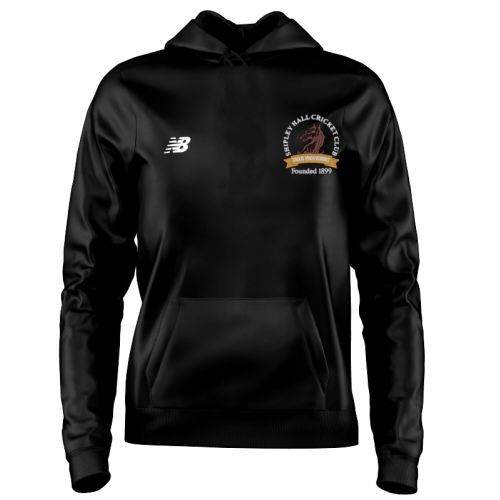 Shipley Hall Cricket Club New Balance Training Hoody Black  Jnr