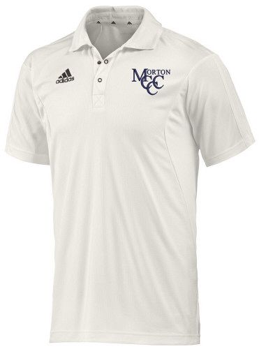 Morton Cricket Club adidas S/S Cricket Playing Shirt Jnr