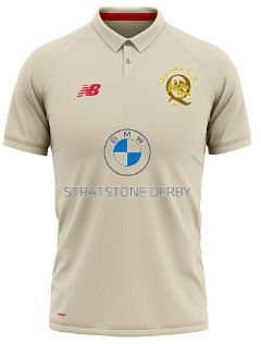 Quarndon Cricket Club New Balance Short Sleeve Playing Shirt Snr