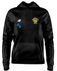 Quarndon Cricket Club New Balance Training Hoody Black  Snr