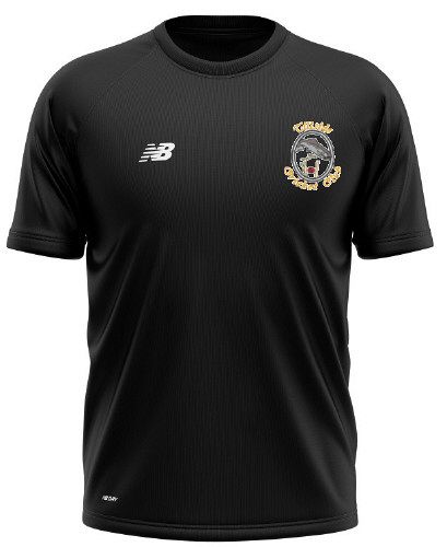 Tillside Cricket Club New Balance Training Shirt Black  Snr