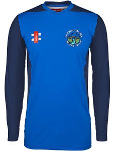 London Colney Cricket Club GN Pro Perf T20 L/S Shirt Navy  Snr