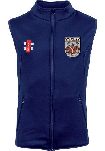Yaxley Cricket Club GN Navy Fleece Bodywarmer  Snr