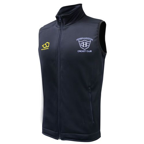 Herbrandston Cricket Club Masuri Cricket Gilet Navy  Snr