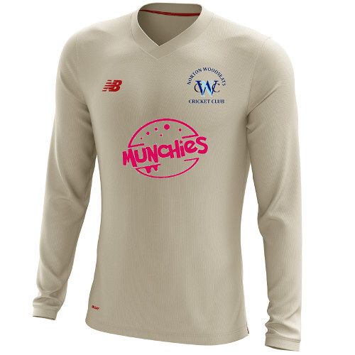 Norton Woodseats CC New Balance Long Sleeve Sweater Jnr