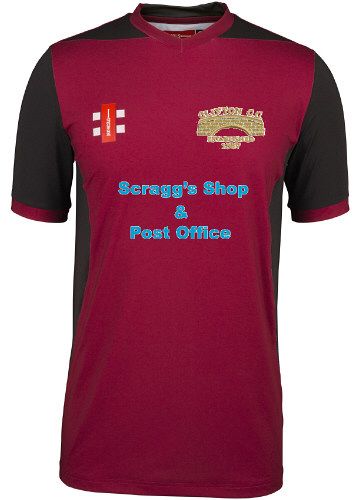 Clifton CC GN T20 S/S Cricket Shirt Maroon  Wom