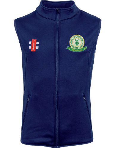 Great Chishill CC GN Navy Fleece Bodywarmer  Snr