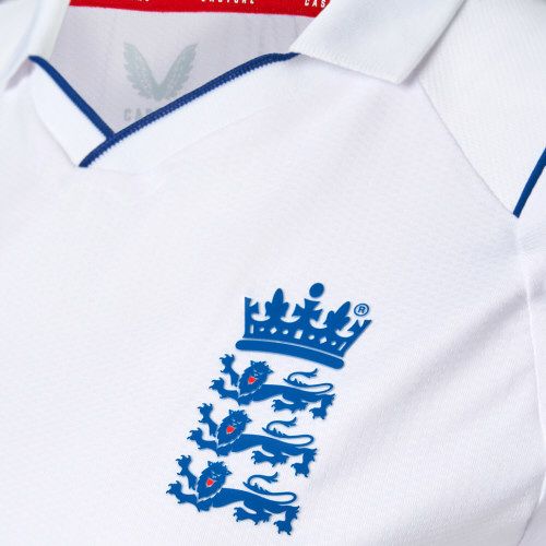 2022 England Castore Test Cricket Shirt Adult