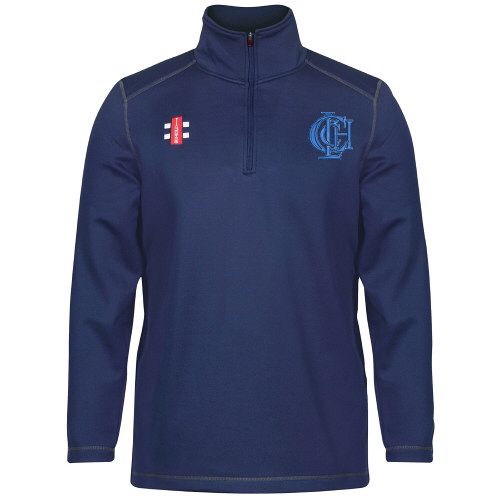 Little Hallingbury CC GN Navy Storm Fleece  Snr