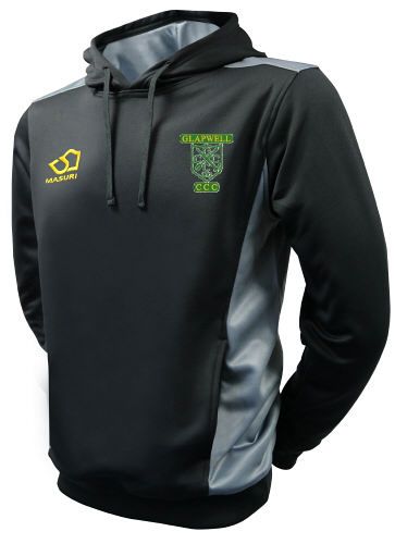 Glapwell CC Masuri Cricket Hoody Black  Snr