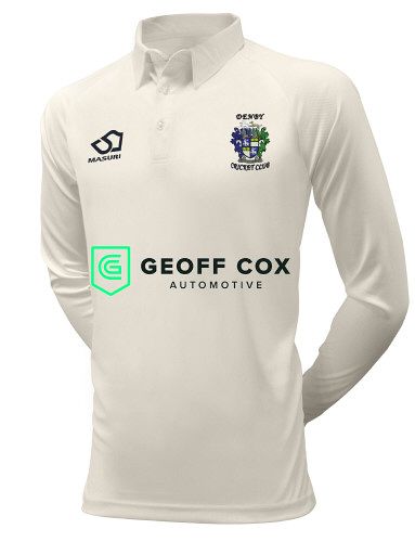 Denby CC Masuri Cricket Playing Shirt L/S  Snr