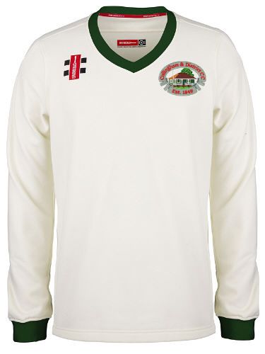 Collingham CC GN Pro Performance Green L/S Sweater Snr