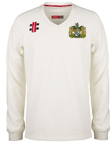 Heslerton CC GN Pro Performance Plain L/S Sweater Snr