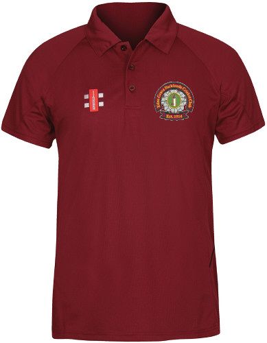Eden Grove Parklands CC GN Maroon Matrix Polo Shirt  Jnr
