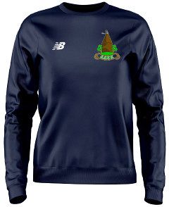 East Sutton Cricket Club New Balance Training Sweater Navy  Jnr