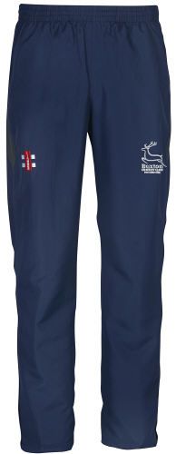 Buxton Cricket Club GN Navy Velocity Track Trouser  Snr