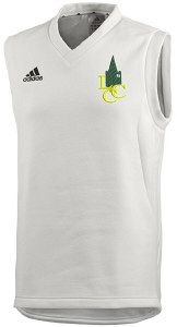Lowdham Cricket Club adidas Cricket Sleeveless Slipover Snr