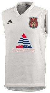 Apperknowle Cricket Club adidas Cricket Sleeveless Slipover Snr