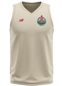 Linton Village Cricket Club New Balance Sleeveless Slipover   Jnr