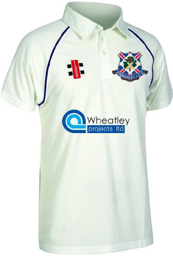 Kimberley Institute Cricket Club GN Matrix Navy Cricket Shirt S/S Jnr