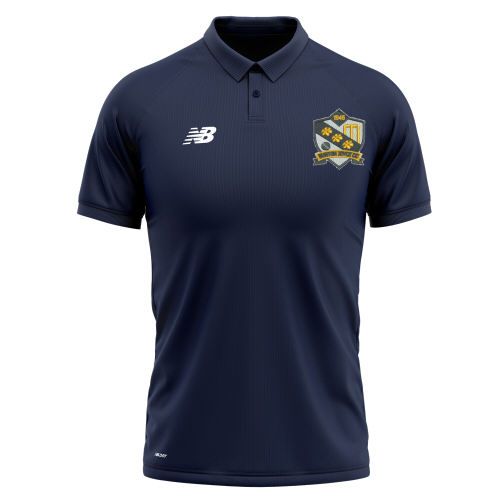 Burton Joyce CC New Balance Polo Shirt Navy  Jnr