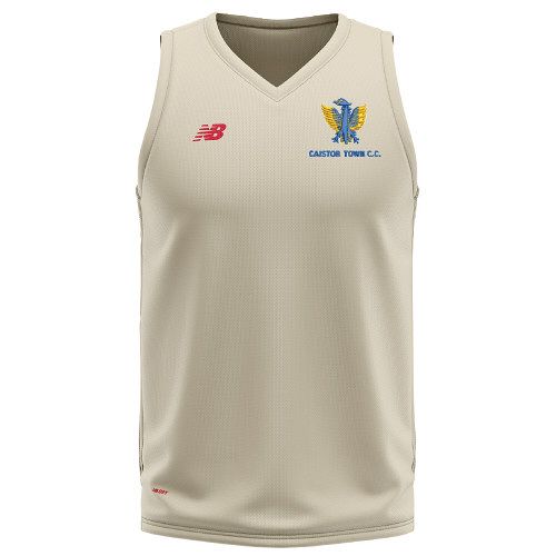 Caistor Cricket Club New Balance Sleeveless Slipover   Snr