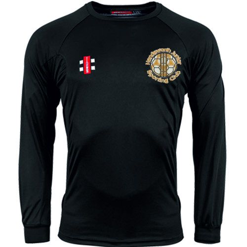 Handsworth CC GN Black Matrix LS Tee  Jnr