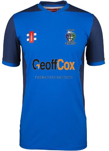 Denby Cricket Club GN Pro Perf T20 S/S Shirt Royal  Wom
