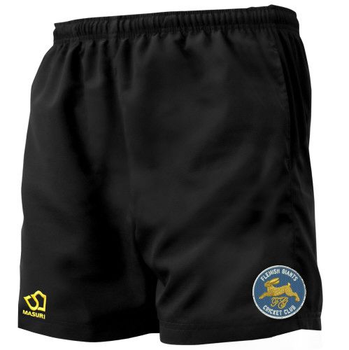 Flemish Giants CC Masuri Cricket Short Black  Jnr