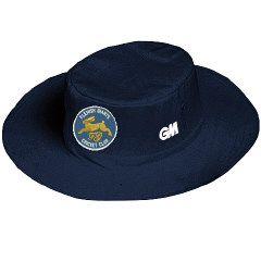 Flemish Giants Cricket Club G&M Wide Brim Sun Hat Navy