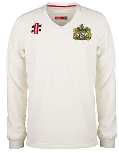 Heslerton CC GN Pro Performance Plain L/S Sweater Snr