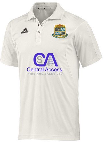 Willey Wanderers Cricket Club adidas S/S Cricket Playing Shirt Jnr