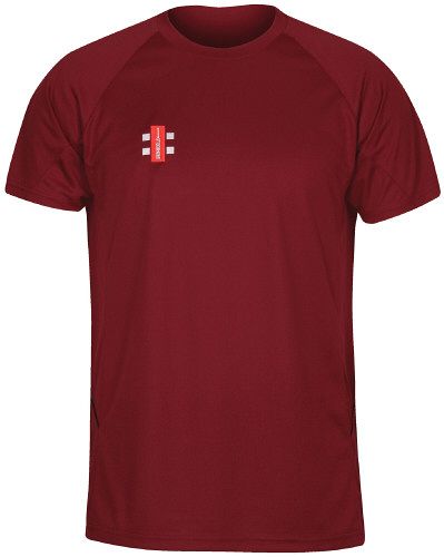 Gray Nicolls Matrix TShirt Maroon  Jnr