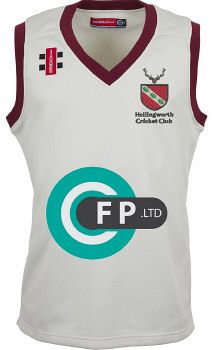 Hollingworth Cricket Club GN Pro Performance Maroon Slipover Jnr