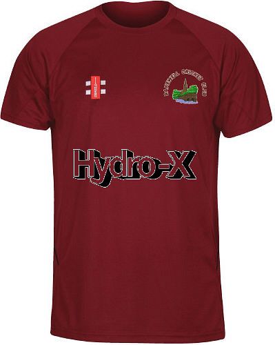 Bakewell Cricket Club GN Maroon Matrix TShirt  Snr