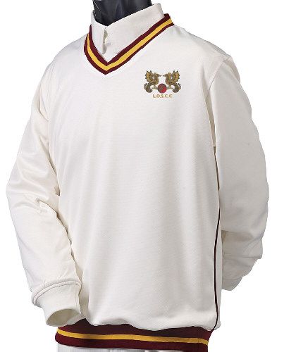 Leyton Orient Supporters CC GM Teknik L/S Sweater Maroon/Gold/Maroon Snr