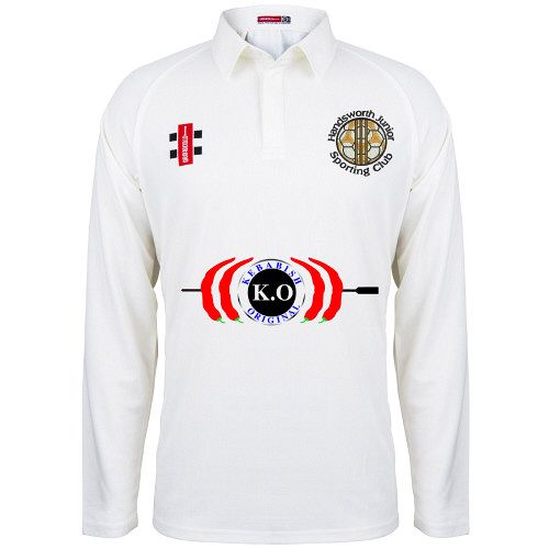 Handsworth CC GN Matrix Cricket Shirt L/S Jnr
