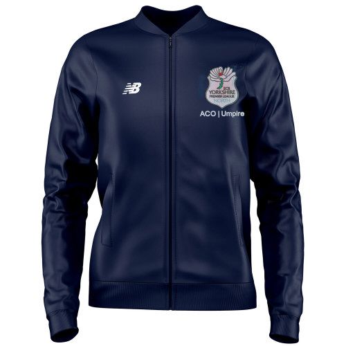 Yorkshire Umpires Premier League ACO New Balance Training Jacket Navy  Snr