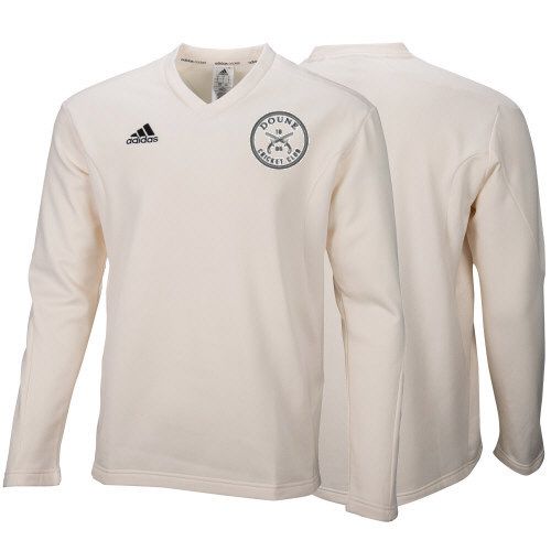 adidas Cricket Teamwear Elite Cricket Long Sleeve Sweater  Snr