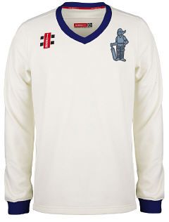 Pixie Cricket Club GN Pro Performance L/S Trim Sweater Jnr
